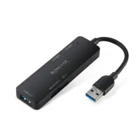 在飛比找momo購物網優惠-【RONEVER】USB3.0 五合一集線器(PC376)