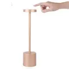 NNEDSZ Touch-Control LED Table Lamp with Adjustable Color Modes - Rose Gold