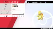 Legitimate 5 Max IV Shiny Charmander With Hidden Ability Pokemon Sword & Shield