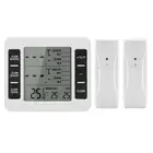 1Set Freezer 2 Remote Sensors Alarm Low Temperature Refrigerator Clock Q3Y9