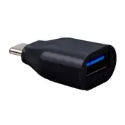 8Ware USB-A female to USB-C Male OTG Adapter For Laptop, Wall Chargers,Phone Black