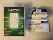 LUTRON Maestro LED+ MACL-153M-WH Multi-Location Wall Dimmer Light Switch