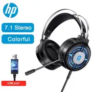 HP H120G – Wired USB 7.1 Stereo Gaming Headpset, USB Port For PC, PS4, Xbox