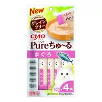 在飛比找大樹健康購物網優惠-【CIAO】PURE啾嚕肉泥-鮪魚14g*4入/包 日本製