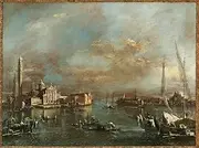 Bacino Di San Marco with San Giorgio and The Giudecca Poster Print (36 x 24)