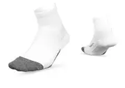 Feetures Elite Light Cushion Quarter White