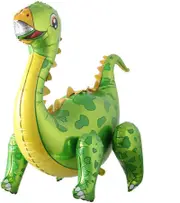 Catzon 3D Tanystropheus Self-standing Dinosaur Balloon Birthday Party Baby Shower Decoration Inflatable Kit-Green