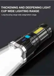 Super Bright LED Tactical Flashlight Rechargeable LED Work Light