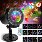 Proyector laser luces 6 LED De Navidad Impermeable Para Exteriores Interior Casa