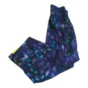 All in Motion Girls Size S 6/6X Activewear Mesh Pocket Crop Legging Sapphire