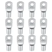 10Pcs Sc50-8 Copper Battery Cable Lug Terminal 1/0 Awg 50Mm2 Hole 8Mm Electrical Battery Connector