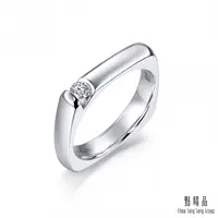 在飛比找誠品線上優惠-點睛品 PROMESSA 如一系列 10分 18K金鑽石戒指