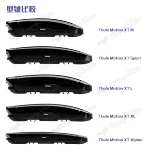 【Thule 都樂】Motion XT 600-SPORT 300L 車頂式行李箱 629600/01 車頂箱 悠遊戶外