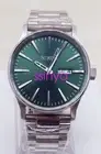 New Nixon Sentry A356-1696 All Green Stainless Steel 42mm Men's Watch A3561696