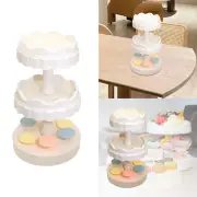 3 Tier Rotating Dessert Machine Sushi Tray Cookie for Birthday Event Bakery