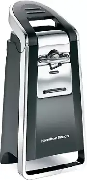 Hamilton Beach Smooth Touch Electric Automatic Can Opener with Easy Push down Le