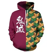 Tomioka Giyuu Hoodie Cartoon Manga Anime 3D Harajuku Graphic Kawaii For Couple's Men's Women's Adults' Back To School 3D Print