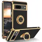 For Google Pixel 6a 7a 7 Pro 7 8 Shockproof Rugged Hybrid Case Cover Ring Holder