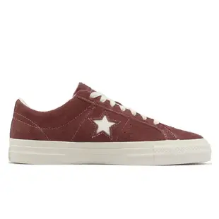 Converse 休閒鞋 One Star Pro 男鞋 女鞋 紅 土褐色 麂皮 低筒 復古 匡威 A06890C