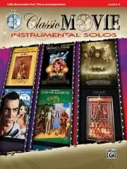 Classic Movie Instrumental Solos for Strings: Cello, Book & CD by Bill Galliford