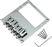 KAISH Chrome Tele Bridge Tele Humbucker Guitar Bridge for Telecaster Guitar