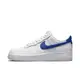 NIKE 休閒鞋 男鞋 運動鞋 AF1 皮革 AIR FORCE 1 07 流行 白藍 DM2845100