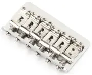 NEW Genuine Fender Hardtail Bridge For Vintage Strat/Tele - CHROME, 003-7592-049