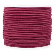 Elastic Cord - 2mm (1/16") Round Stretch Cord - Plum Red Color - 30 125 Ft