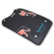 Pet Life Touchcat Lamaste Reversible Pet Black Mat