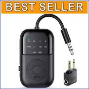 Bluetooth 5.4 Transmitter Receiver - 2-in-1 Adapter for Seamless Audio Sharing