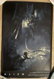 Alien Limited Variant Poster Mondo Karl Fitzgerald Grey Matter Art Print Jonesy