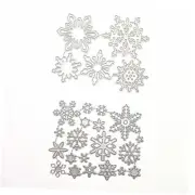 Christmas Snowflake Metal Die Cuts,Merry Christmas Snow Flower Cutting Dies