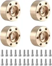 Modification Accessories 12Mm Brass Hex Hub Widen Adapter for RC Crawler Axial SCX10 Traxxas TRX4(9mm)