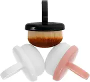 HAKIDZEL 3pcs Soft Nail Cleaning Brush Gentle Duster for Nail Techs Compact Manicure Brushes for Cleaning Portable Durable