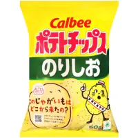 在飛比找momo購物網優惠-【Calbee 卡樂比】卡樂先生海苔鹽風味洋芋片(60g)