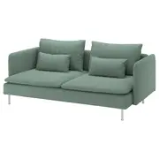 SÖDERHAMN 3-seat sofa, Tallmyra light green