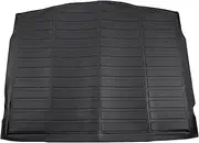 X AUTOHAUX 1 Pc Cargo Liner Rear Trunk Mat for Ford Escape 2020-2024 Rear Trunk Cargo Luggage Boot Tray Mat Black TPE Long Grid Pattern