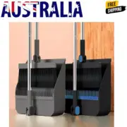 Adjustable Broom set Long Handle Brush Dust Pan with Foldable garbage shovel AUS