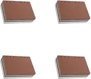 NUOBESTY 4sets 6 Hole A6 Binder Refills Paper Dividers Journal Inserts Blank Planner Refills 300sheets*4
