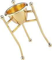 Ciieeo 1pc Creative Copper Egg Cup Rack for Steamed Eggs for Kitchen Dining Room for Easter Celebrations Guest Treats