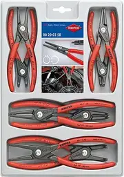 Knipex 002004SB - Circlip Plier Set 8 Piece Precision