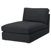 KIVIK chaise longue, Tresund anthracite