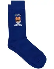 [Johnny Bigg] Zero Fox Fancy Sock in Dark Blue