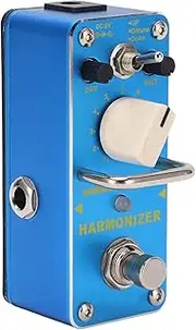 Pitch Shifter Effect Pedal Metal Blue Electric Guitar Pedals with True Bypass