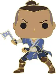 Funko PoP! Avatar The Last Airbender Sokka Enamel Pin, 4-Inch Height
