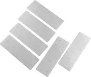Beatifufu 6pcs Floral Nail Art Stamping Templates Nail Stencil Plates for Creative Designs for Unique Styles
