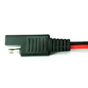 2PCS 18AWG 30CM 10A Solar Battery Panel SAE 2-Pin Plug Cable Extension Cable