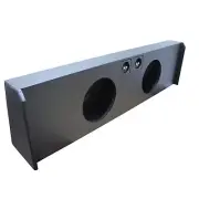 King Boxes 12" Dual DF Sealed Box 09-Up F150, 17-Up F250/350 CrewCab AK-FORD0912