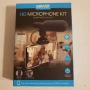 Bower HD Microphone Kit Smartphone Mount (Designed For Vlogging)
