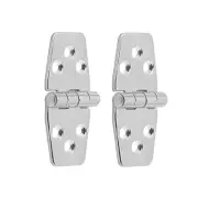 2 Pcs Stainless Steel Hinge Face Frame Cabinet Hinges Concealed Door
